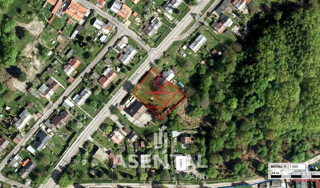 Prodej stavebního pozemku 1 277 m², Ostrava – náhled fotky 2