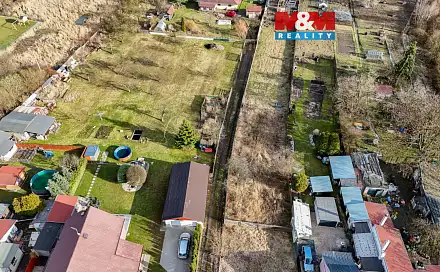 Prodej zahrady 330 m², Lom, okres Most