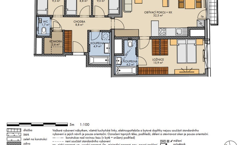 Prodej bytu 5+kk 106 m², Praha – náhled fotky 2
