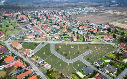 Prodej stavebního pozemku 1 281 m², K Bažantnici, Obříství, okres Mělník