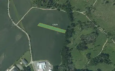Prodej pole 4 226 m², Újezd u Černé Hory, okres Blansko