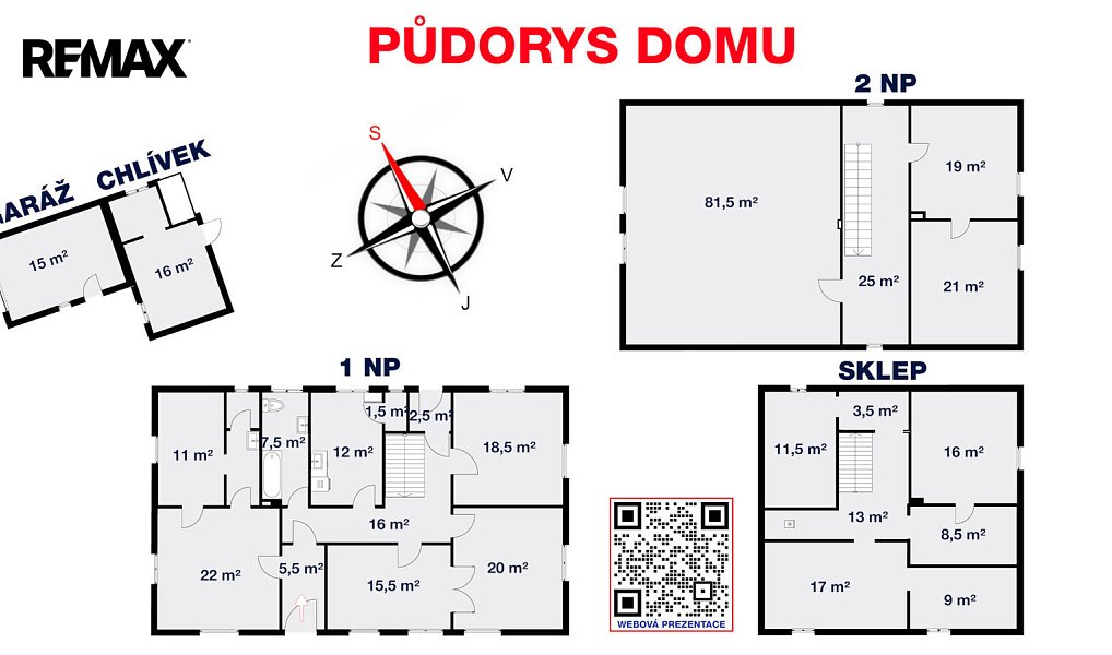 Prodej domu 152 m² s pozemkem 972 m², Hoštka – náhled fotky 3