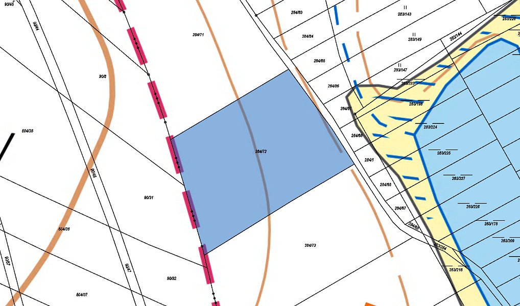 Prodej pole 528 m², Konecchlumí – náhled fotky 3