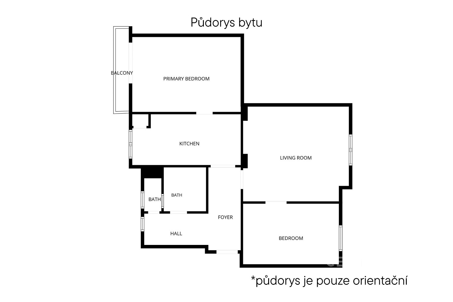 Prodej bytu 3+1 74 m² – fotografie 4