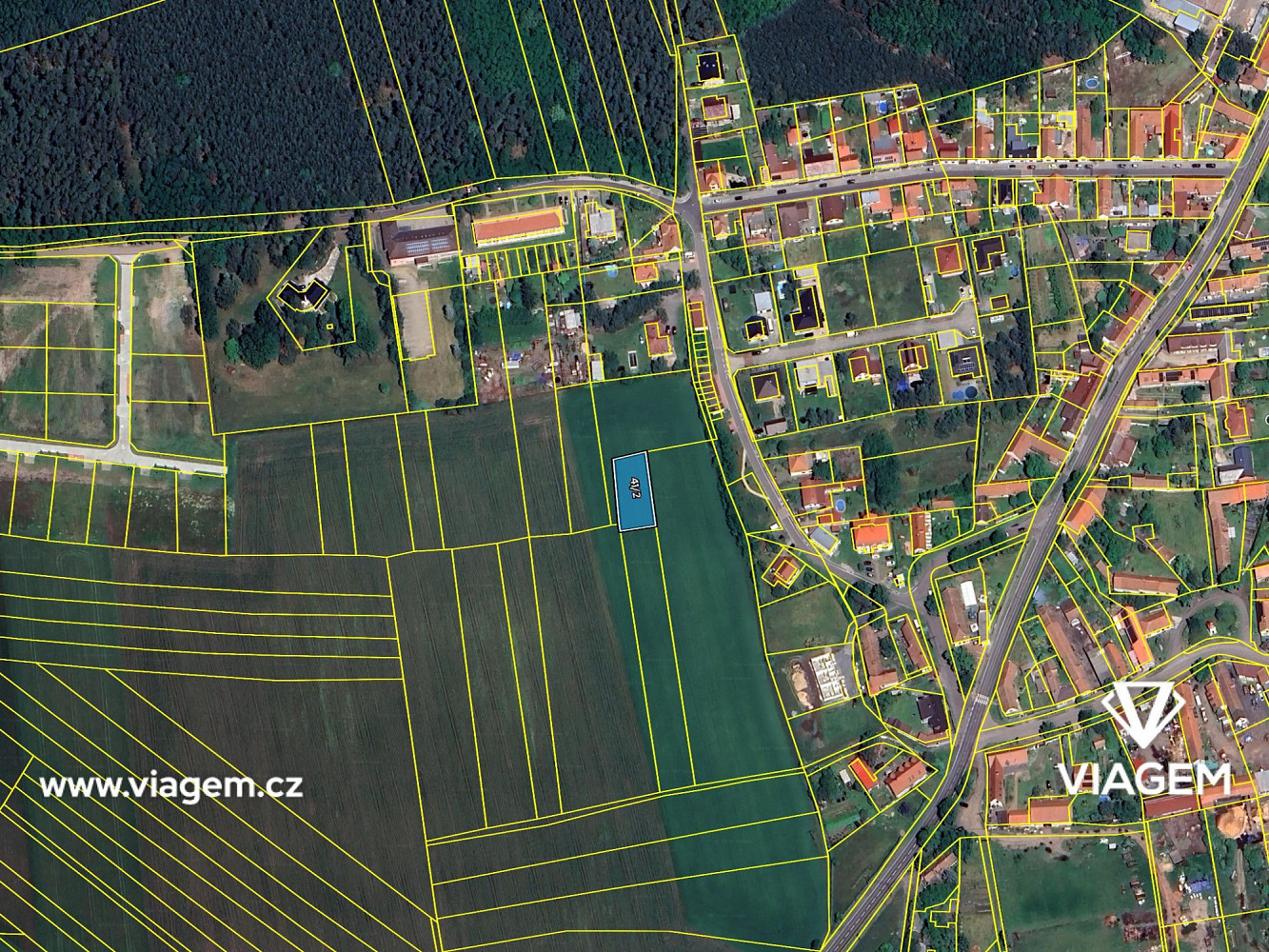Prodej stavebního pozemku 168 m² – fotografie 4