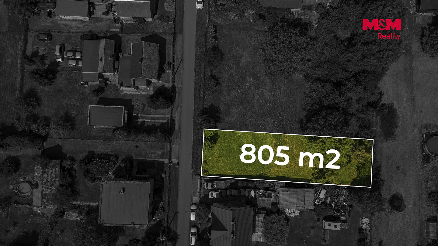 Prodej stavebního pozemku 805 m² – fotografie 3