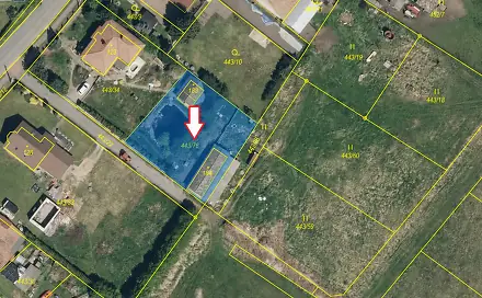 Prodej stavebního pozemku 921 m², Strašov, okres Pardubice