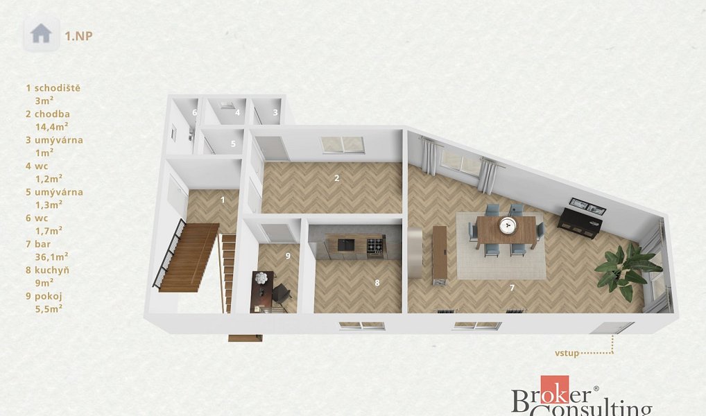 Prodej domu 185 m² s pozemkem 160 m², Plesná – náhled fotky 18