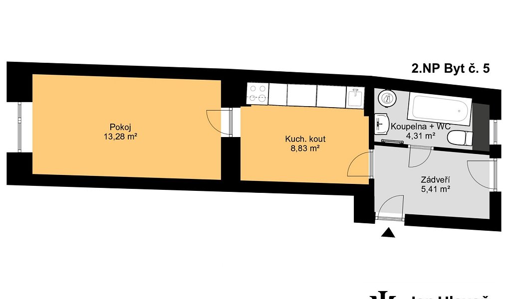 Prodej bytu 1+kk 34 m², Brno – náhled fotky 10