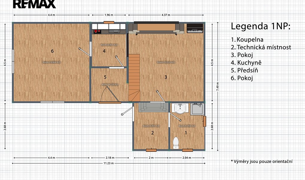 Prodej domu 88 m² s pozemkem 238 m², Rozstání – náhled fotky 28
