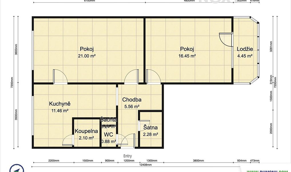 Prodej bytu 2+1 60 m², Olomouc – náhled fotky 20