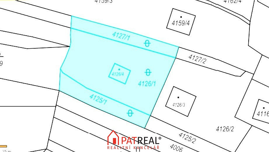 Prodej stavebního pozemku 837 m² – fotografie 4