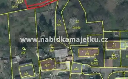 Prodej zahrady 822 m², Plzeň