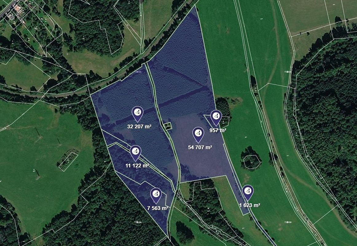 Prodej pole 108 179 m²