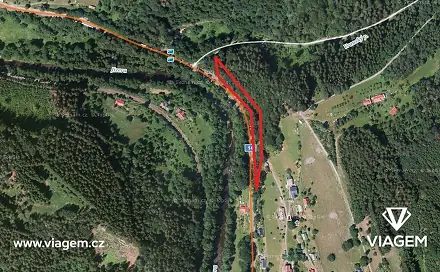 Prodej lesa 1 568 m², Jablonec nad Jizerou, okres Semily