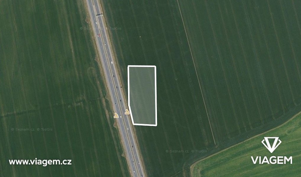Prodej pole 640 m², Klecany – náhled fotky 2
