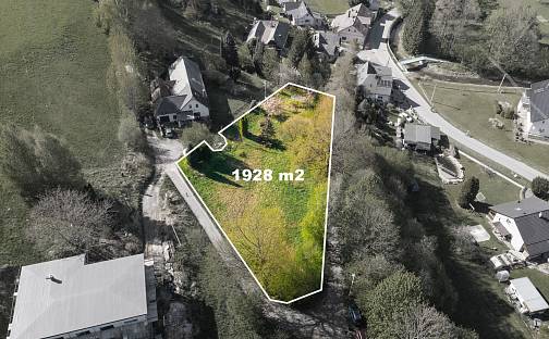Prodej stavebního pozemku 1 928 m², Rybník, okres Ústí nad Orlicí