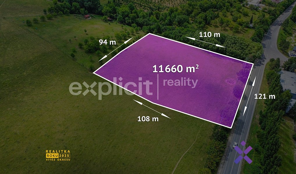 Prodej komerčního pozemku 11 660 m², Slušovice – náhled fotky 5