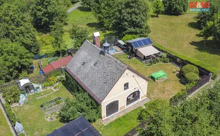 Prodej domu 150 m² s pozemkem 1 251 m², Teplá - Beranovka, okres Cheb