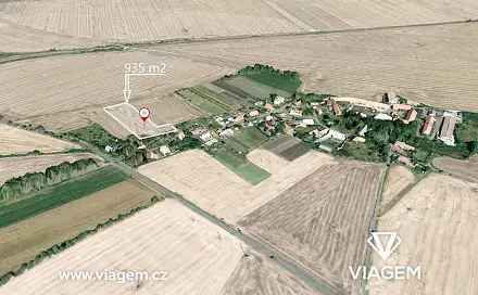 Prodej pole 934 m², Podbořany, okres Louny