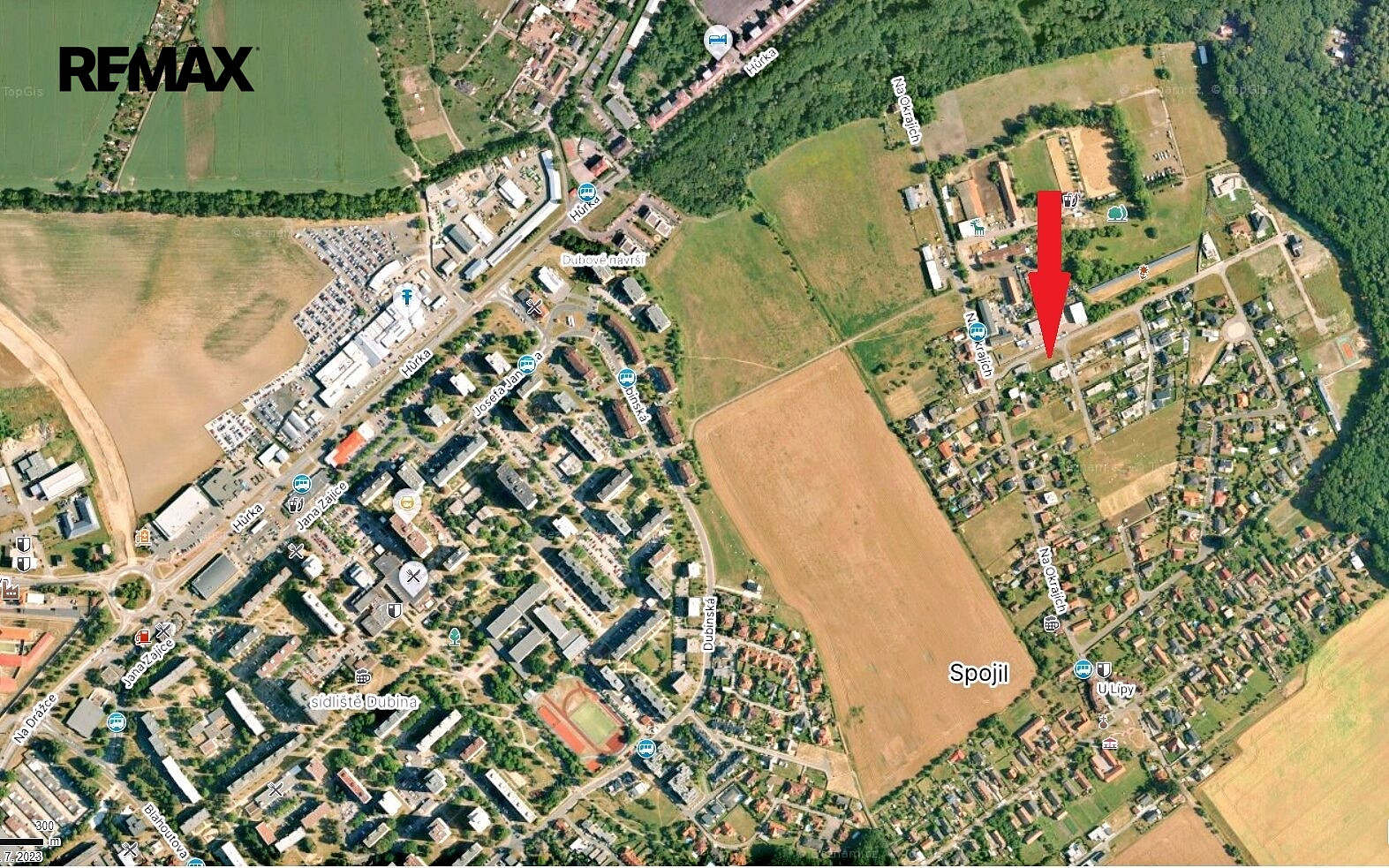 Prodej stavebního pozemku 893 m² – fotografie 5