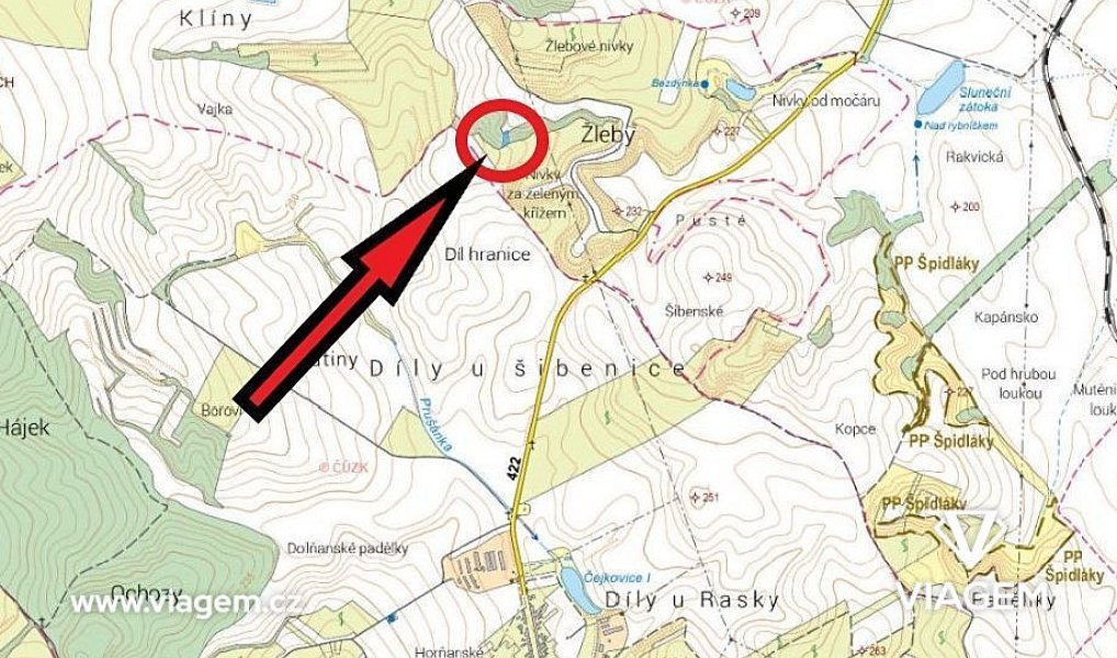Prodej pole 791 m², Kobylí – náhled fotky 4