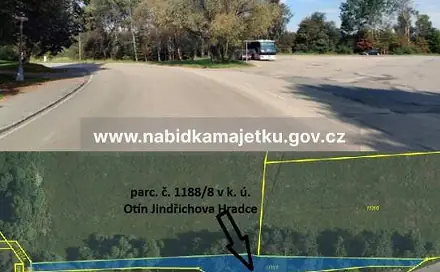 Prodej pozemku 995 m², Jindřichův Hradec
