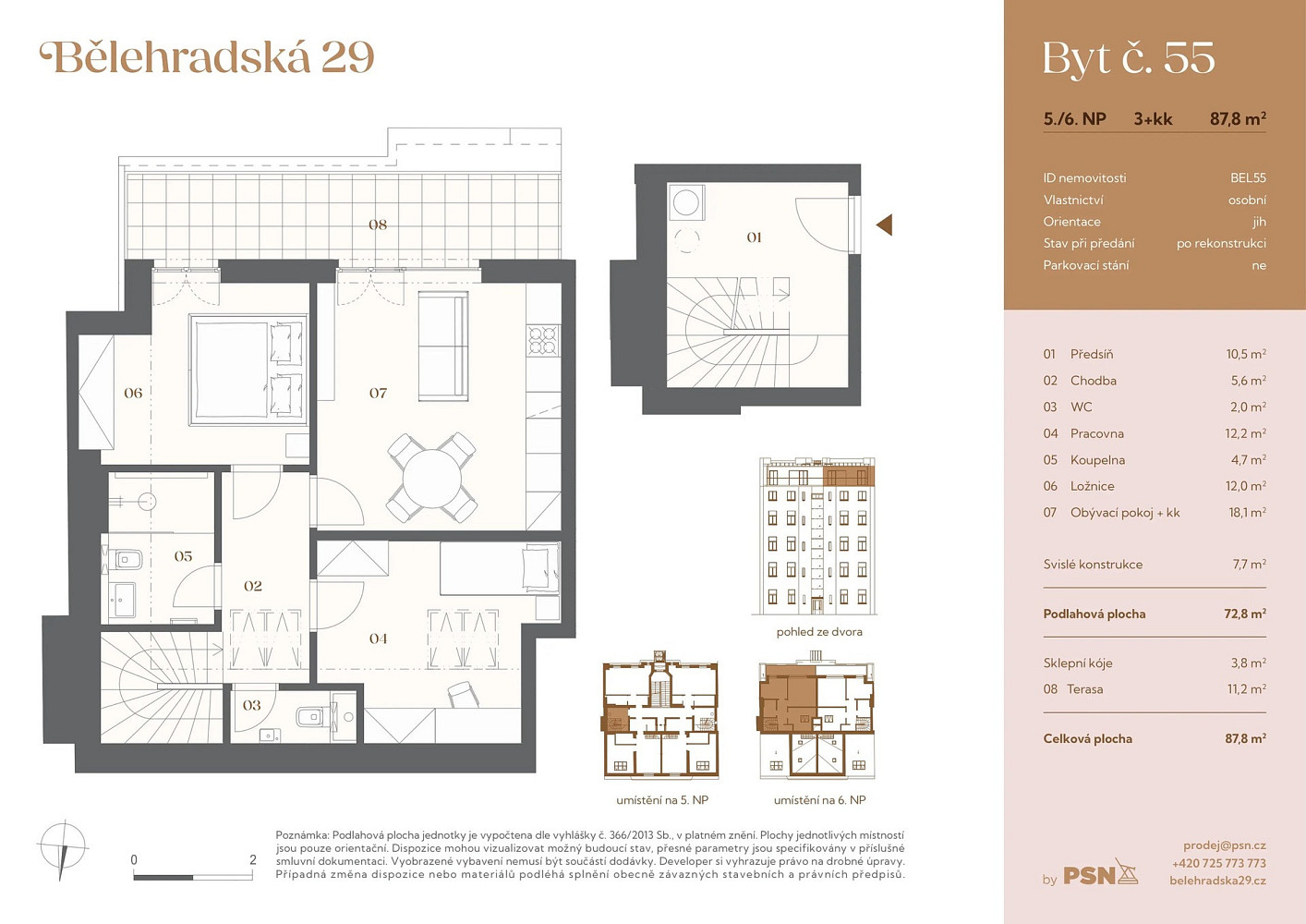 Prodej bytu 3+kk 65 m² — photo 2