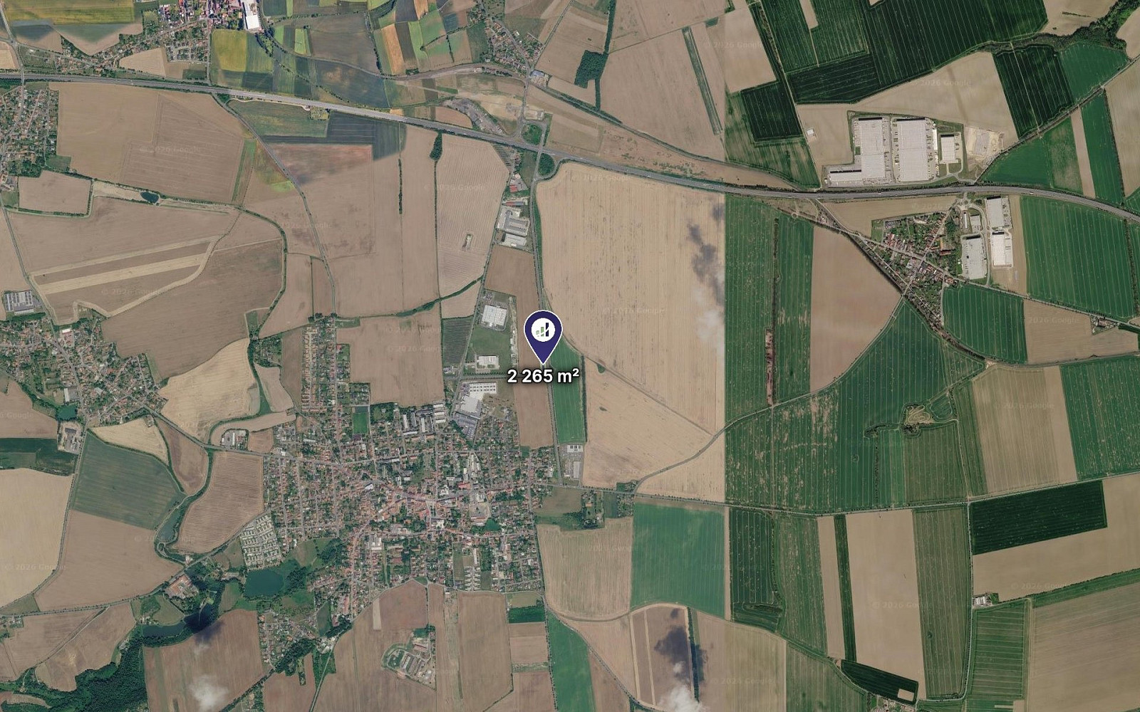 Prodej komerčního pozemku 2 265 m² – fotografie 2