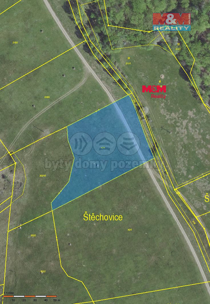 Prodej louky 4 926 m²