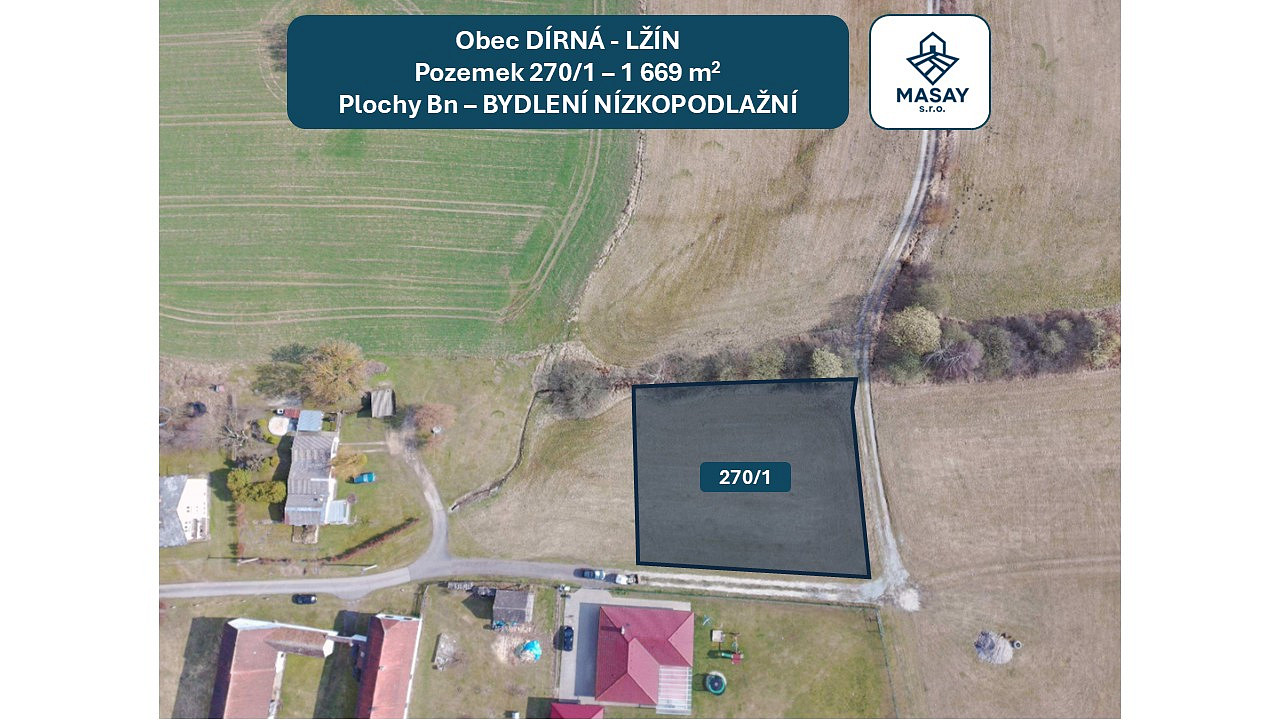 Prodej stavebního pozemku 1 669 m² – fotografie 4