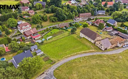 Prodej stavebního pozemku 1 477 m², Brniště, okres Česká Lípa