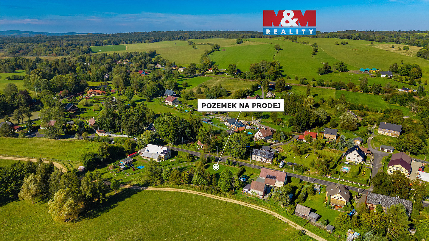 Prodej stavebního pozemku 1 264 m²