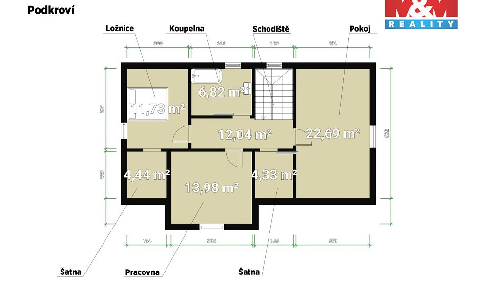 Prodej domu 157 m² s pozemkem 1 029 m², Dolany – náhled fotky 18