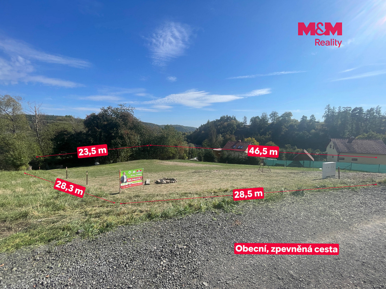 Prodej stavebního pozemku 880 m² – fotografie 2
