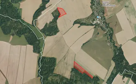 Prodej pole 93 574 m², Staré Heřminovy, okres Bruntál