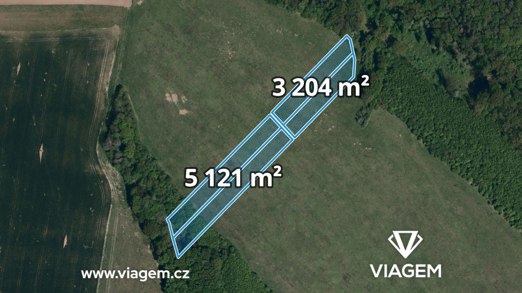 Prodej pole 4 162 m²