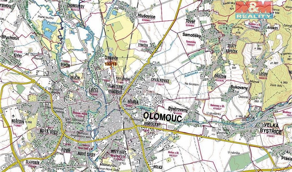 Prodej pole 519 m², Olomouc – náhled fotky 5