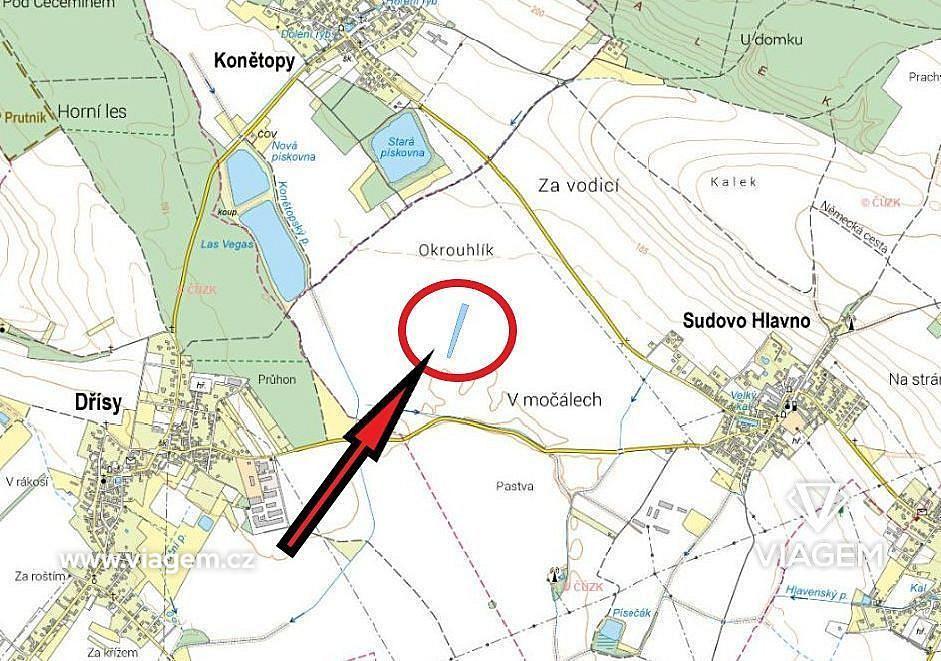 Prodej pole 5 900 m² – fotografie 2