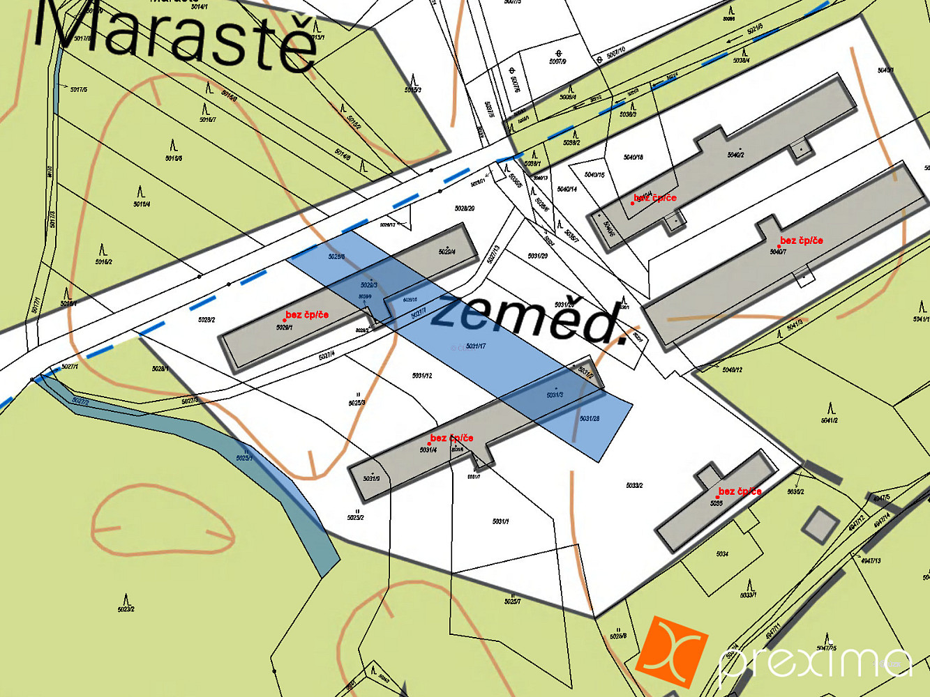 Prodej komerčního pozemku 3 760 m² – fotografie 3
