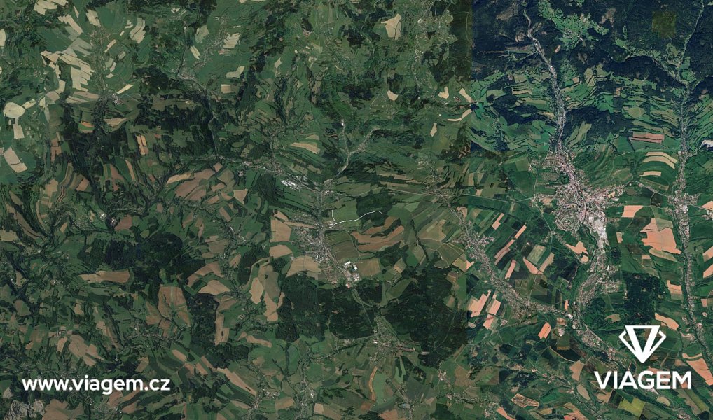 Prodej pole 1 121 m², Jilemnice – náhled fotky 3