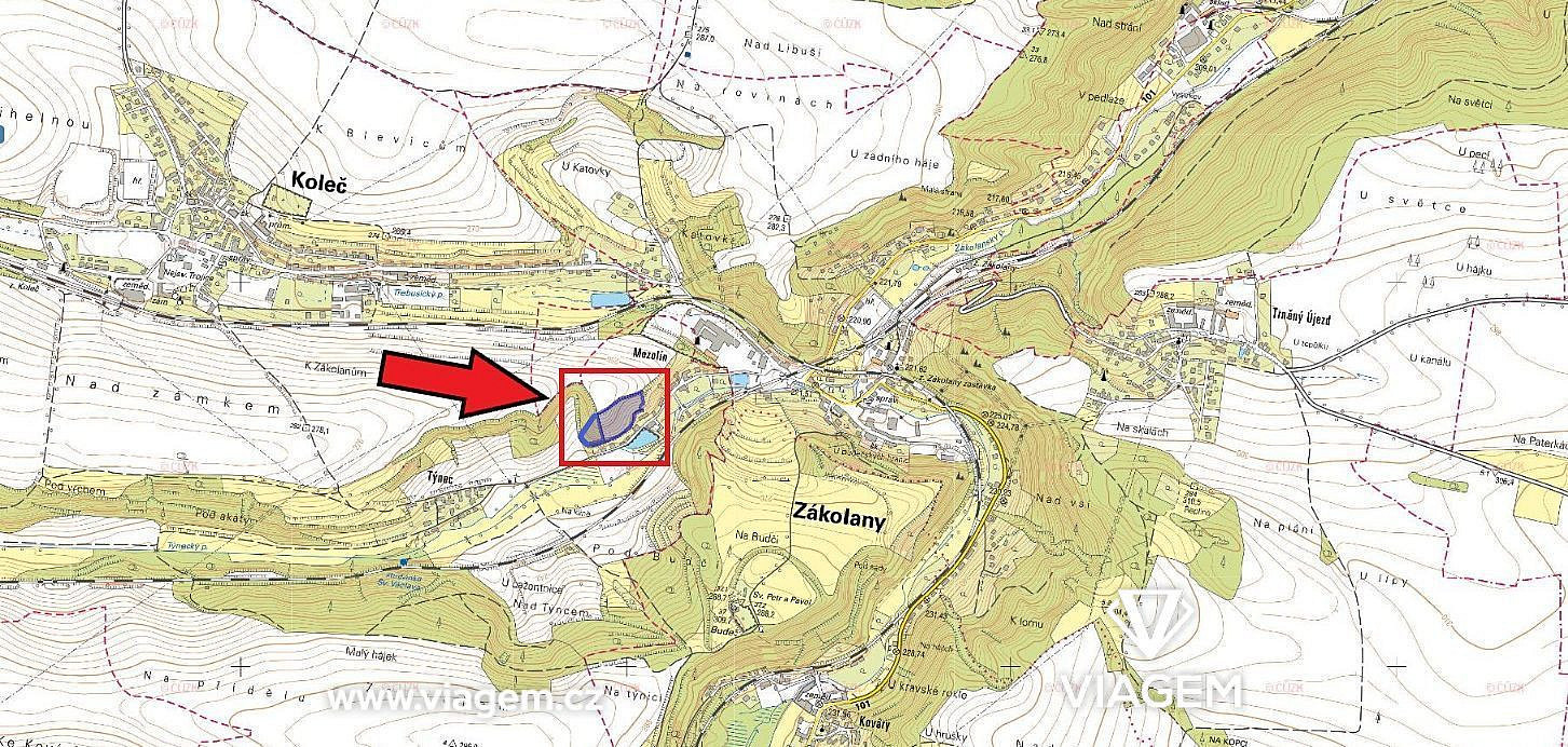 Prodej pole 3 539 m² – fotografie 3
