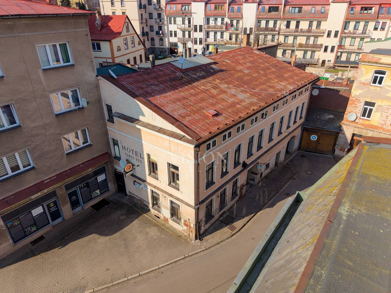 Prodej nájemního domu, činžáku 421 m²
