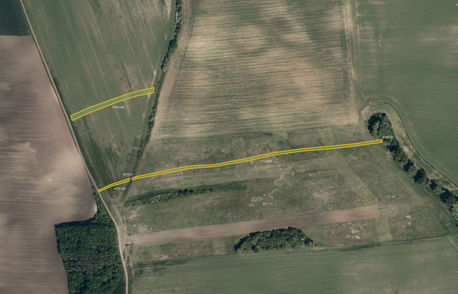 Prodej pole 9 010 m² – fotografie 2