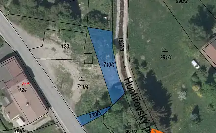 Prodej stavebního pozemku 284 m², Vítězná, okres Trutnov