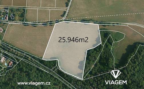 Prodej pole 25 946 m², Sázava, okres Benešov