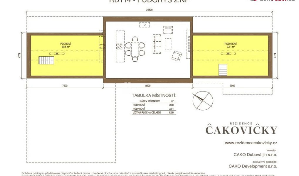 Prodej domu 194 m² s pozemkem 825 m², Čakovičky – náhled fotky 4