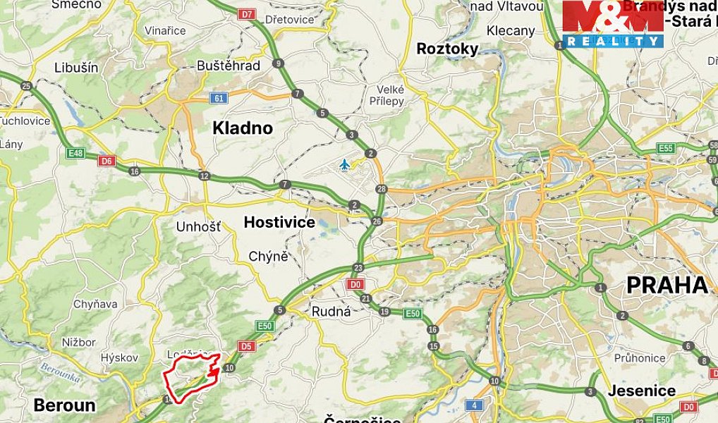 Prodej louky 4 400 m², Vráž – náhled fotky 16