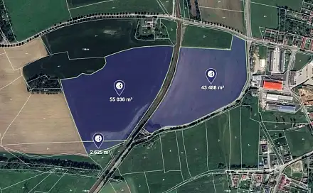 Prodej pole 16 858 m², Písek