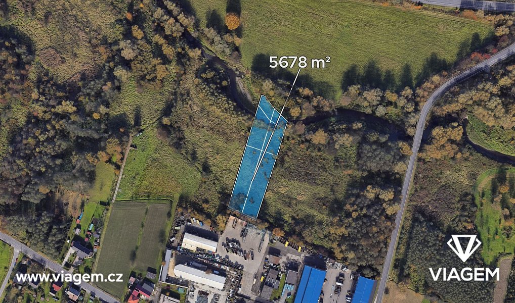 Prodej pole 5 678 m², Ostrava – náhled fotky 2